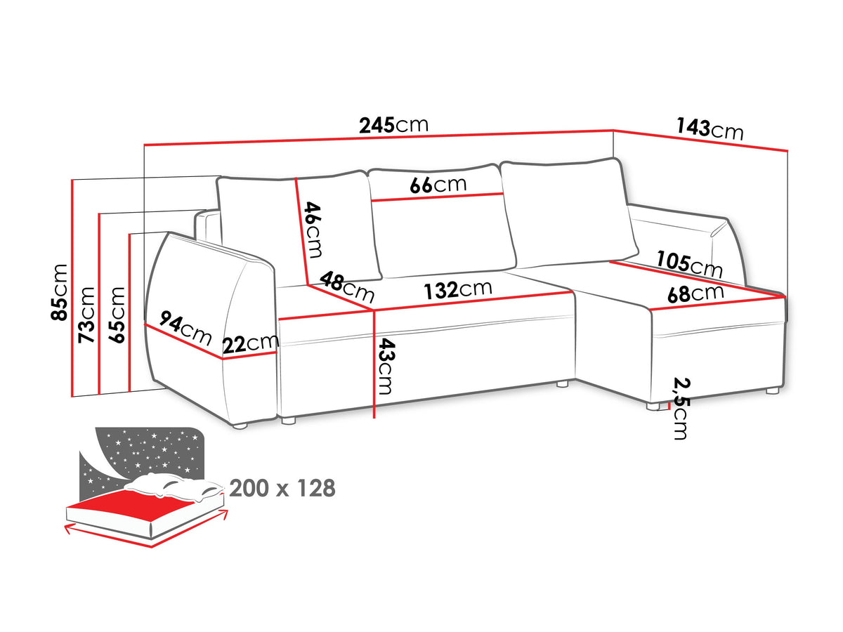 Corner sofa 690343