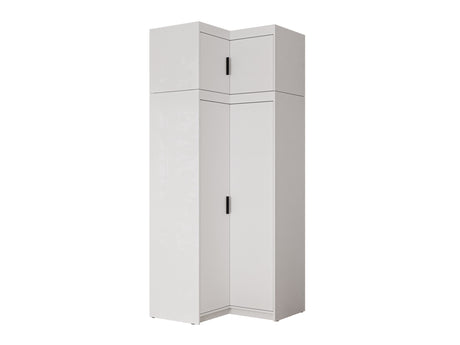 Corner wardrobe Niredo 98 cm, white 5187068