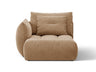 Modular seating unit Tenivo, light brown 5189987