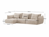 Modular corner sofa 691187