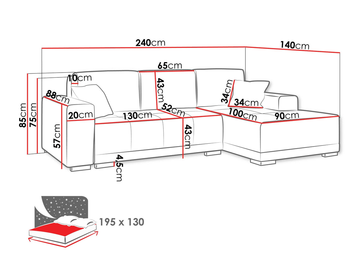 Corner sofa 691267