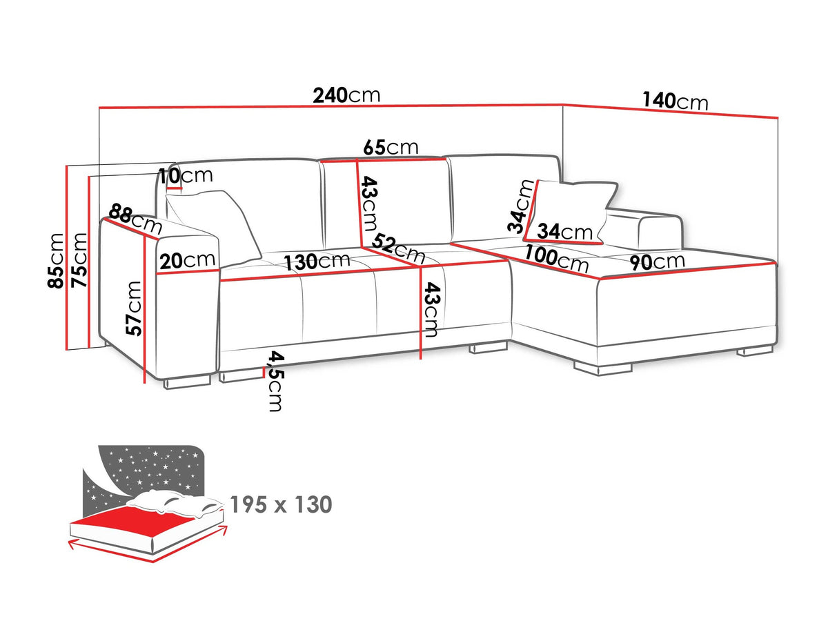 Corner sofa 691267